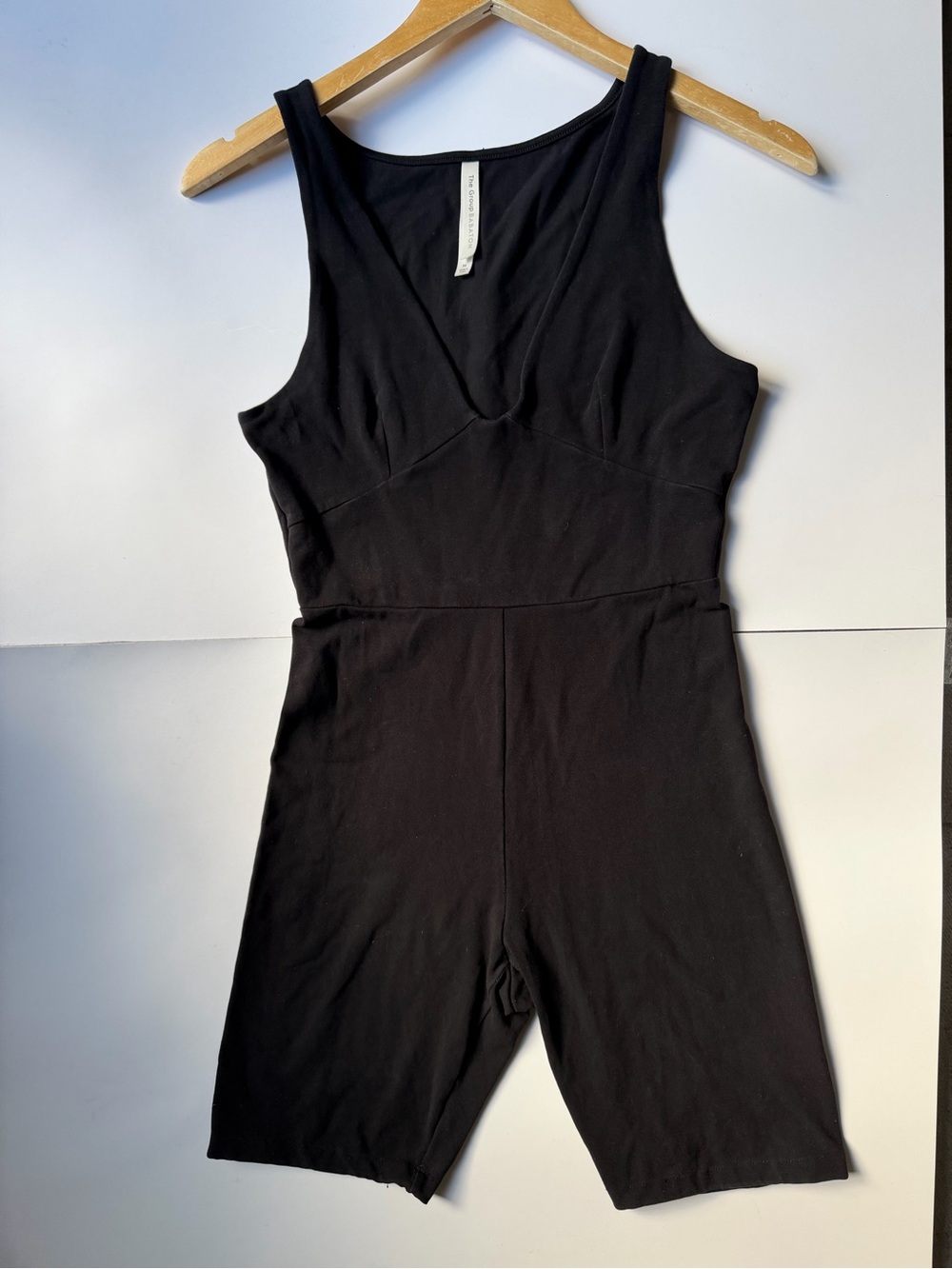 Kids Black Sleeveless One-Piece Romper